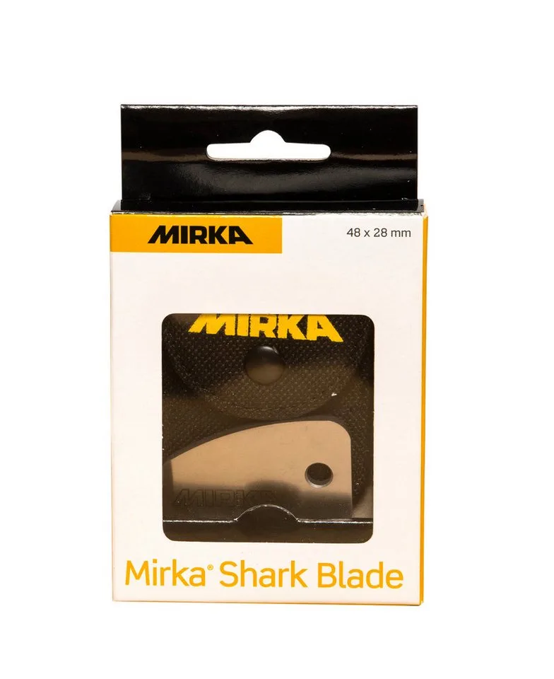 Blockhobel Shark Blade, Beseitigung von Lackläufen und Nasen, Lackhobel für Auto und Holz de Mirka, Argent – image du produit 3 sur 4