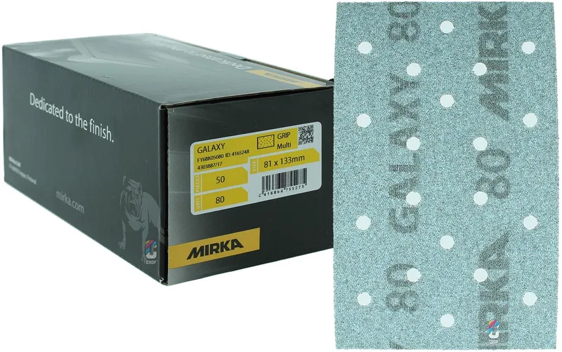 Galaxy schuurstroken 81x133mm - 50 stuks-P400 de Mirka – image du produit
