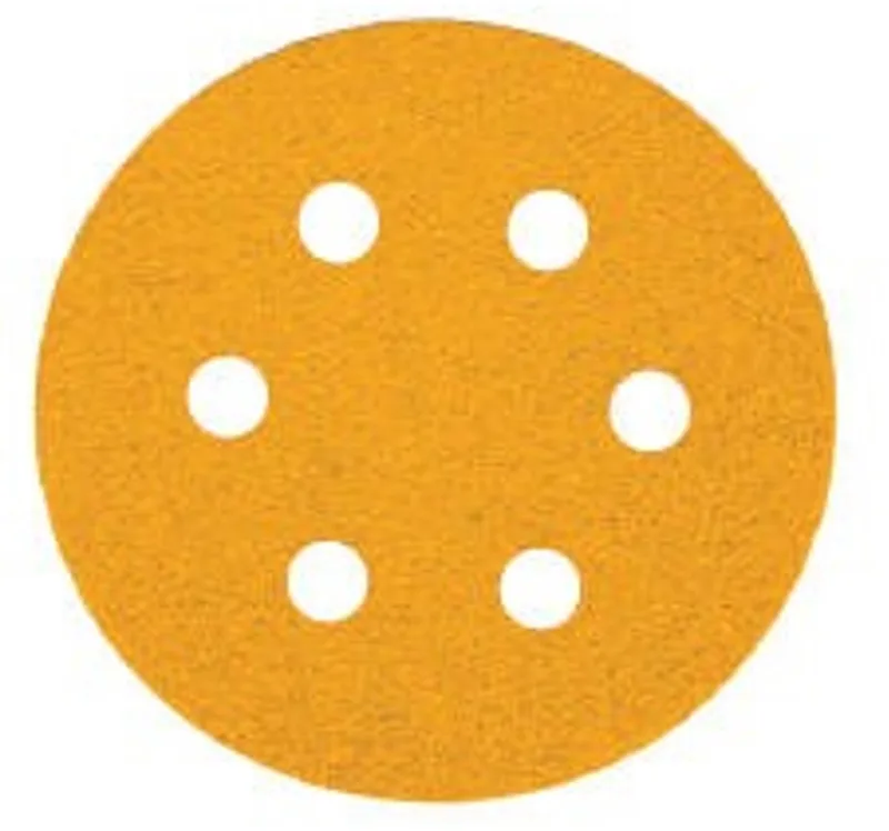 Gold Schuurschijven 77mm met 6 gaten / 50 stuks - P600 de Mirka – image du produit