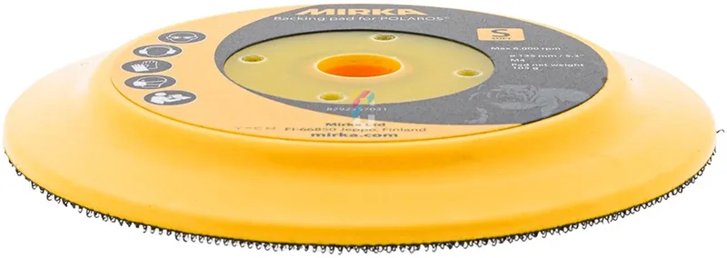 POLAROS Steunschijf 130mm Zacht - M4 von Mirka – Produktbild