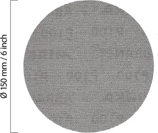 Schleifpapier Abranet Schleifscheiben (Mix Pack), (35 St), Ø150mm, Schleifen von Holz, Spachtel, Lack, Kunststoff de Mirka, Marron – image du produit 2 sur 5