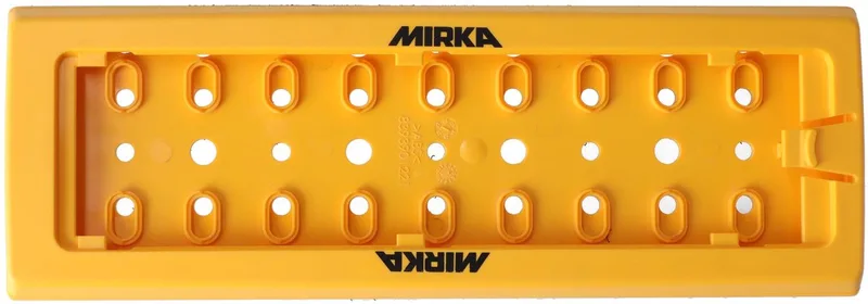 schuurpad 80x230 mm klittenband / voor DecoSander stangschuurmachine / voor gladde wand- en plafondafwerking, gipsplaten en detailwerk de Mirka – image du produit
