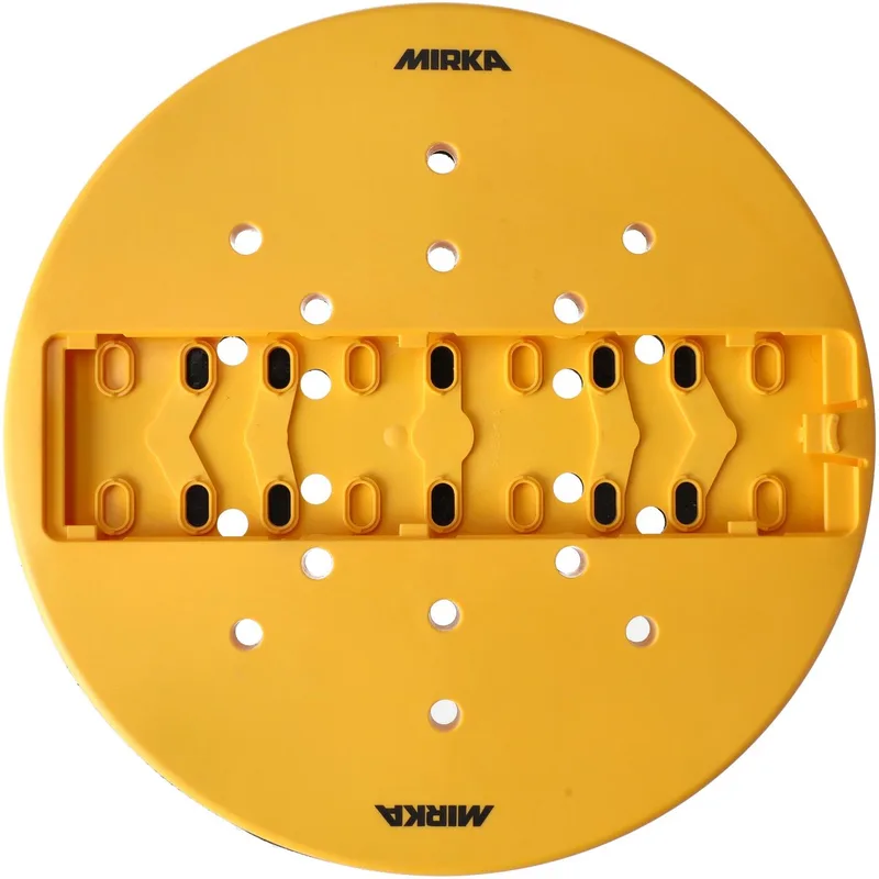 schuurpad Ø 225 mm klittenband / voor DecoSander stangschuurmachine / voor gladde wand- en plafondafwerking, gipsplaten en detailwerk de Mirka – image du produit