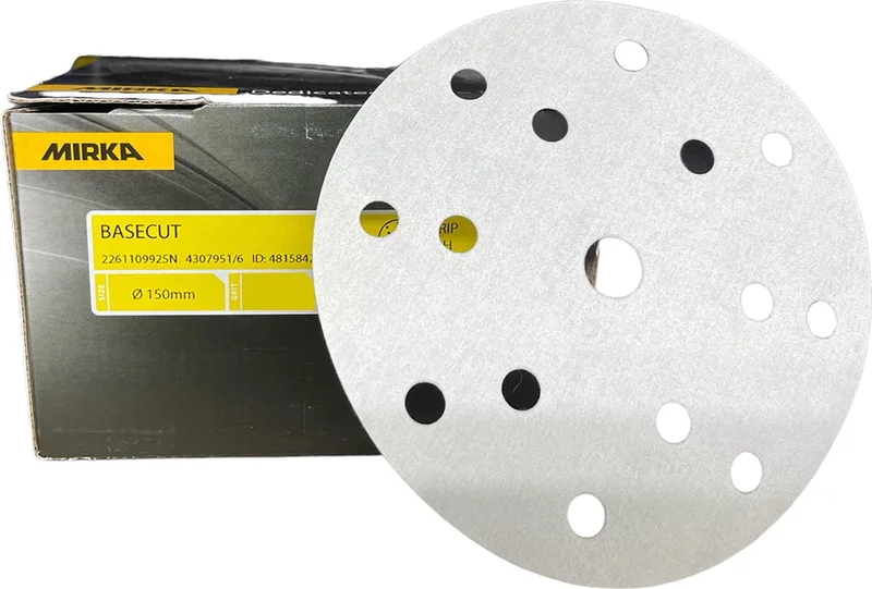 schuurschijven basecut korrel P60 150 mm 50 stk von Mirka – Produktbild