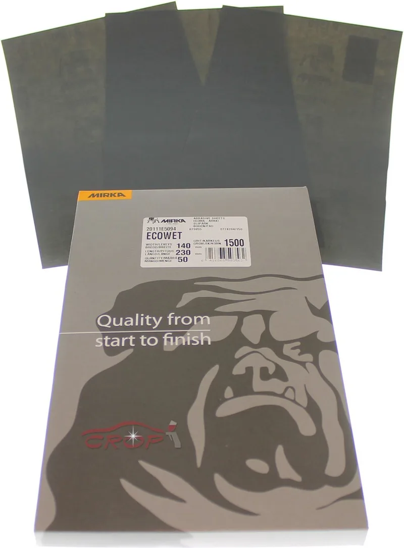 Waterproof Schuurpapier 140x230mm - P2000 von Mirka – Produktbild