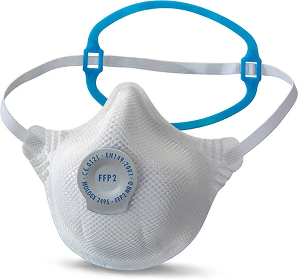 fijnstofmasker 2495 FFP2-V (20 stuks) by Moldex, White – product image