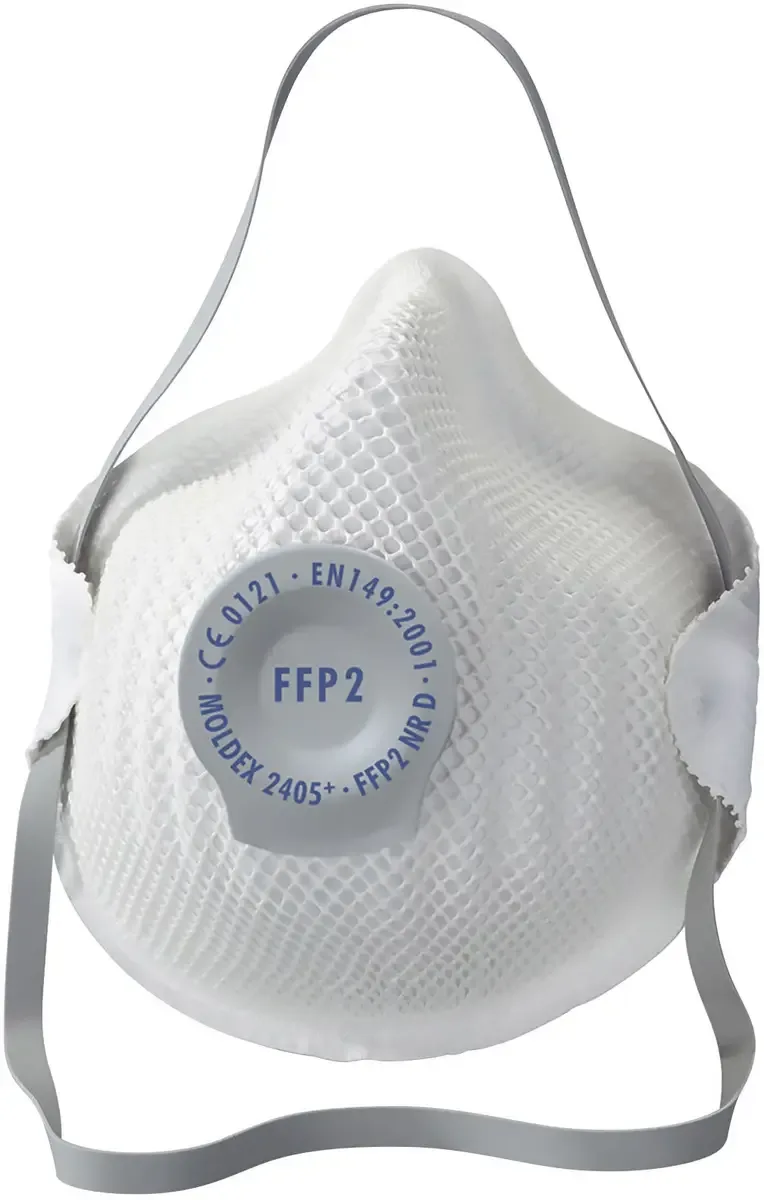 Klassiker 240515 Fijnstofmasker met ventiel FFP2 D 20 stuk(s) EN 149:2001, EN 149:2009 DIN 149:2001, DIN 149:2009 van Moldex – productafbeelding