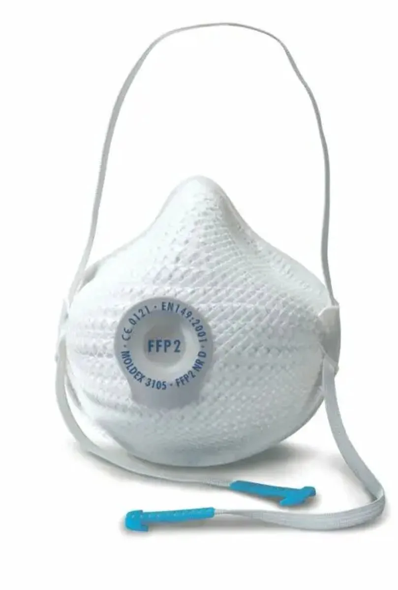 Moldex 3105 FFP 2 RD size: M/L stofmasker, veiligheid. från Moldex, Vit – produktbild