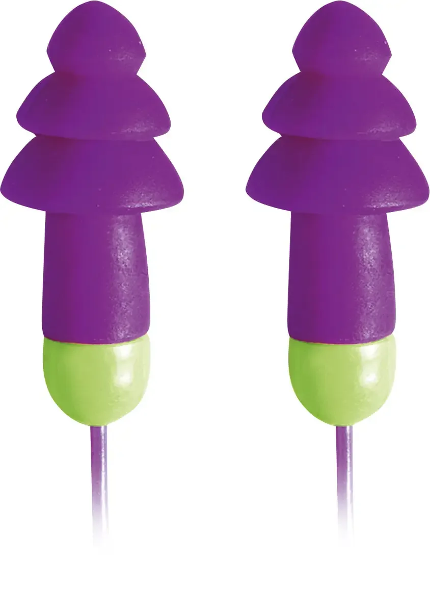 Moldex 6401 Rockets Cord Oordoppen 30 dB Vaker te gebruiken EN 352-2 1 paar van Moldex, Paars – productafbeelding