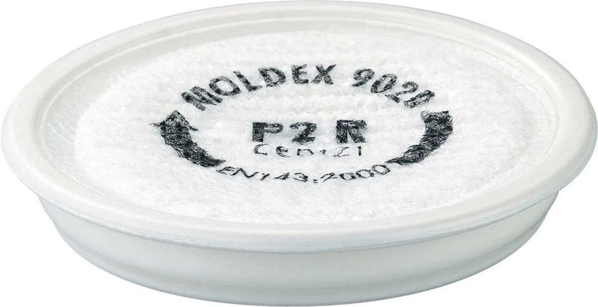 Moldex 902001 P2 (20) STOFFILTER EASYLOCK 0704015099999 - One size van Moldex, Een Kleur – productafbeelding