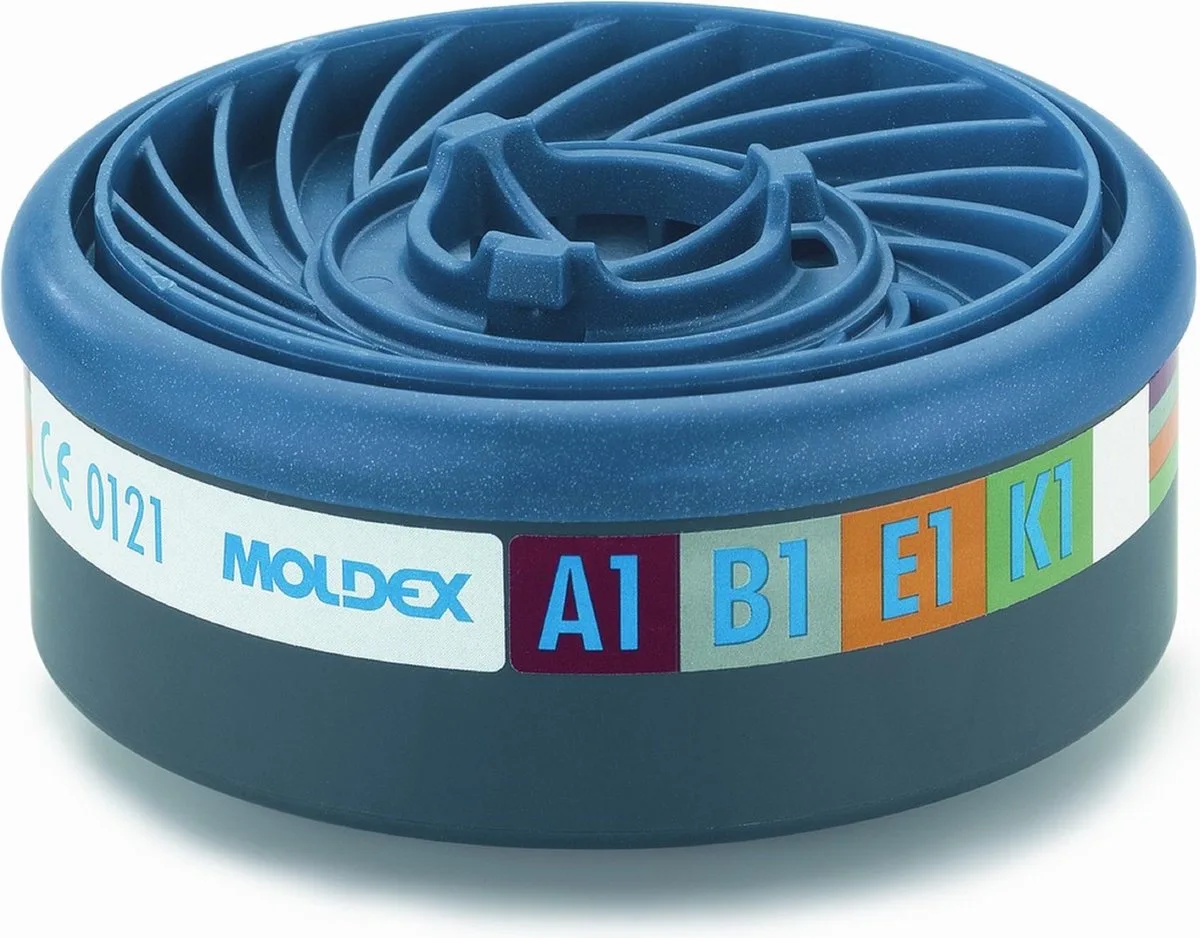 Moldex 940001 Gasfilter EasyLock Filterklasse/beschermingsgraad: A1B1E1K1 10 stuk(s) by Moldex, Kleurloos – product image