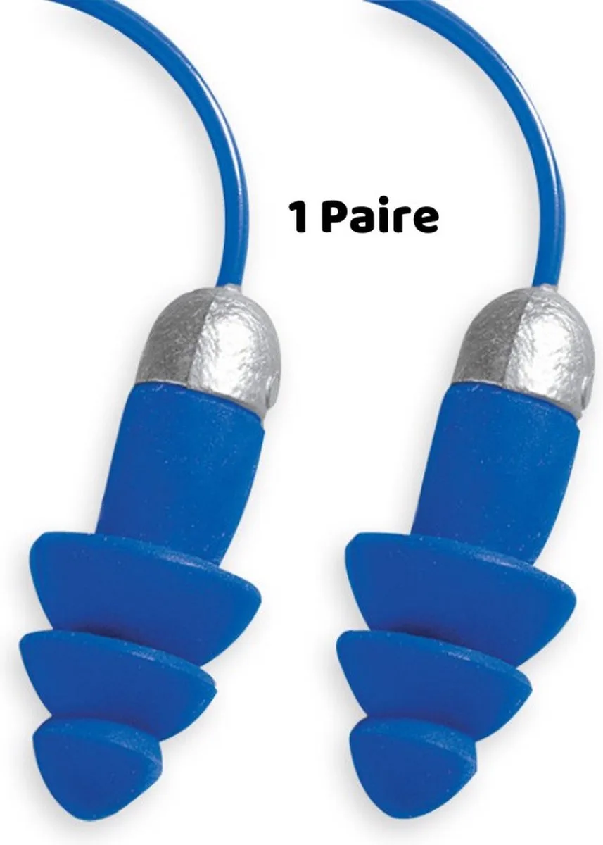 oordop Rockets 6409 (50 paar) van Moldex, Blauw – productafbeelding