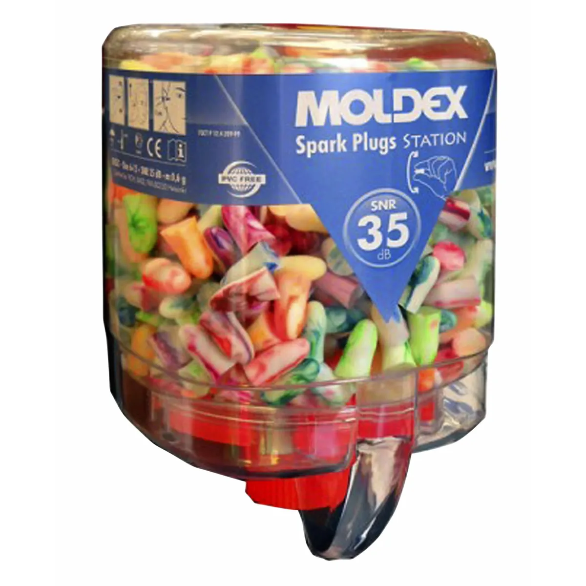 Oordoppen moldex spark plugs soft 250 paar assorti by Moldex – product image