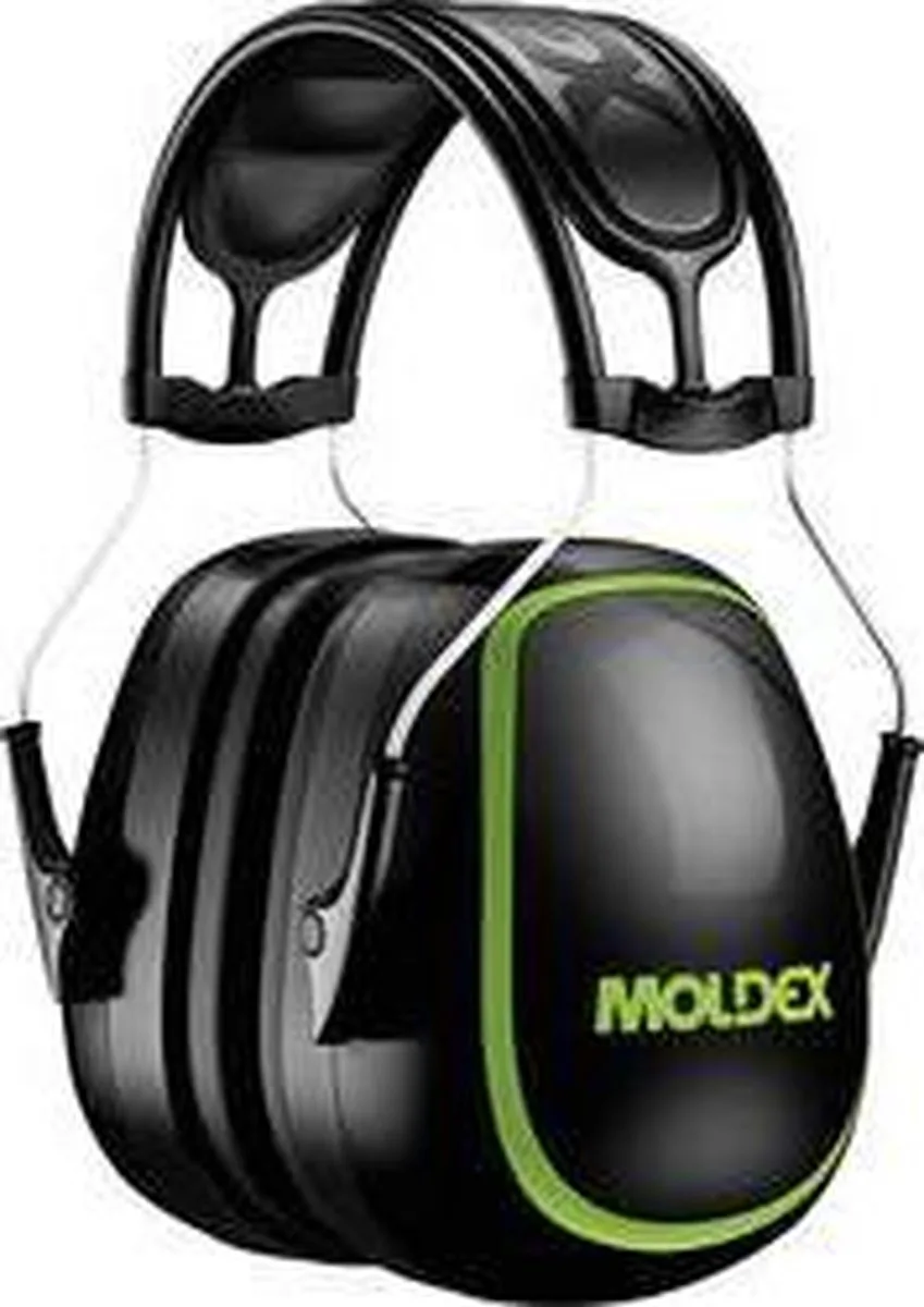 Casque antibruit passif 35 dB Moldex M6 613001 1 pc(s) de Moldex, Noir, Vert – image du produit
