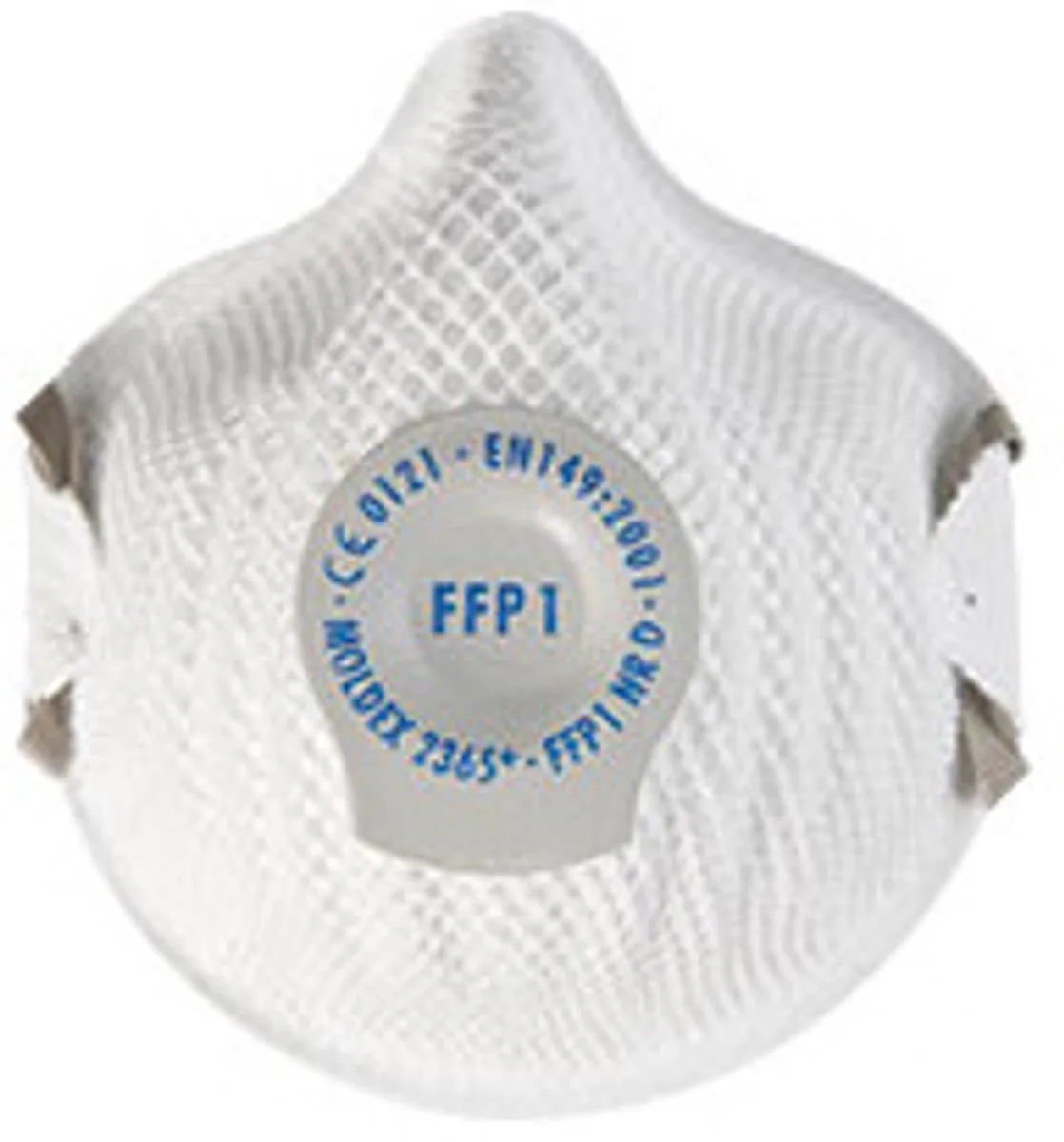 Stofmasker met ventiel Moldex® FFP1 D 20/VE van Moldex, Wit – productafbeelding