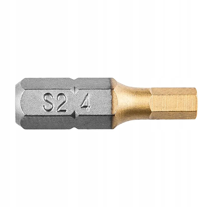 2x HEX 4.0 x 25 mm Schroefbits - Duurzaam Staal by Neo Tools – product image