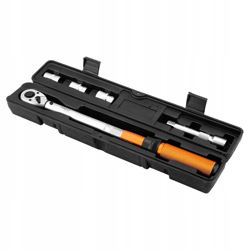 2x NEO TOOLS Momentsleutel 40-210 Nm met 3 Doppen (17, 19, 21 mm) von Neo Tools – Produktbild