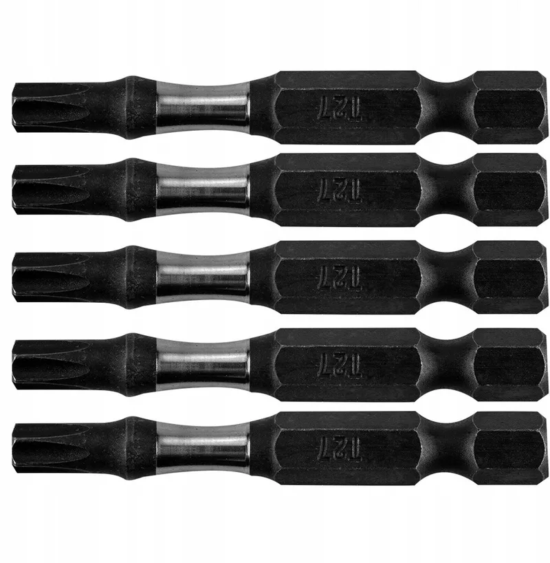 5x 50 mm Torx T27 slagbit S2 staal 1/4" bitset de Neo Tools – image du produit