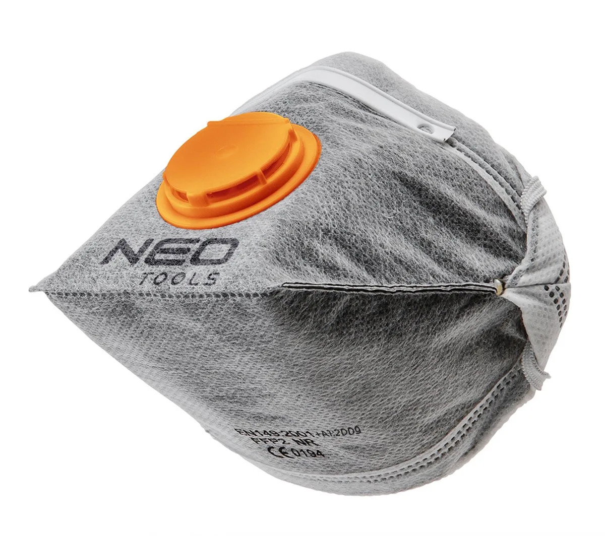 Actieve Koolstof Serie - FFP1 Masker - Met Ventiel - 3 stuks de Neo Tools, Gris – image du produit