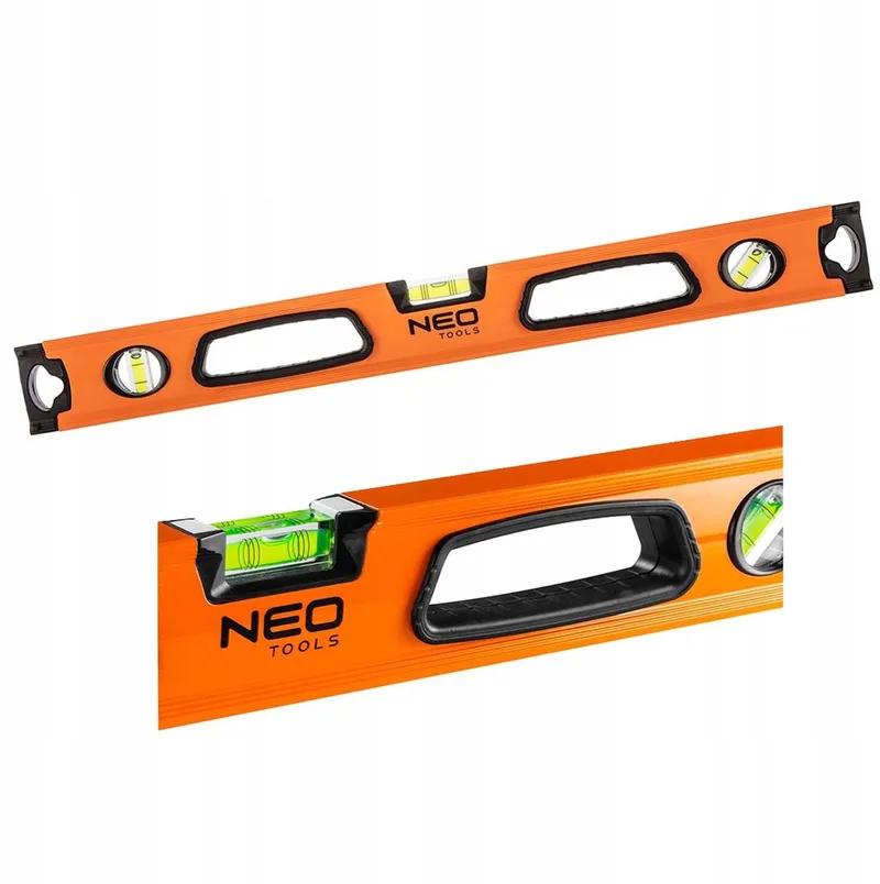 Aluminium Waterpas met Magneet - 60 cm von Neo Tools, Schwarz – Produktbild