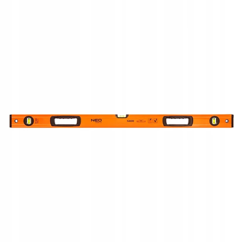 Aluminium Waterpas NEO TOOLS S 400, 100cm, 3 Libellen de Neo Tools, Argent – image du produit