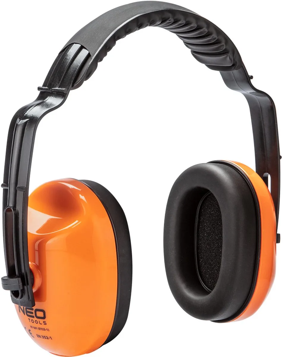 BASIC - Gehoorbeschermer van Neo Tools, Oranje – productafbeelding