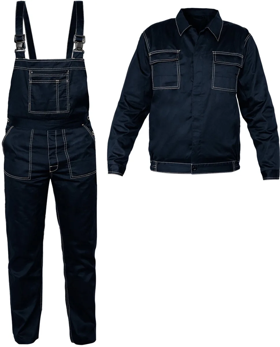 Beschermende Overalls - Donkerblauw - Twill Stof by Neo Tools, Dark blue, 3XL – product image