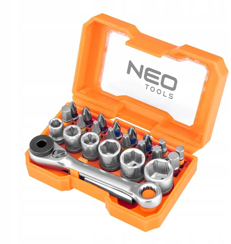 Bitset 24 Delen - PH, PZ, TT, HEX van Neo Tools – productafbeelding