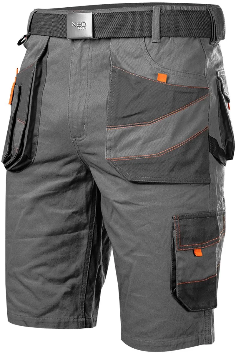 Cotton Slim Serie - Korte Werkbroek - 100% Katoen by Neo Tools, M – product image