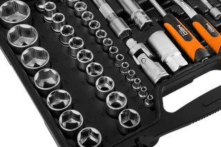 Doppenset 1/4"– 1/2" 110-delig von Neo Tools – Produktbild 4 von 7