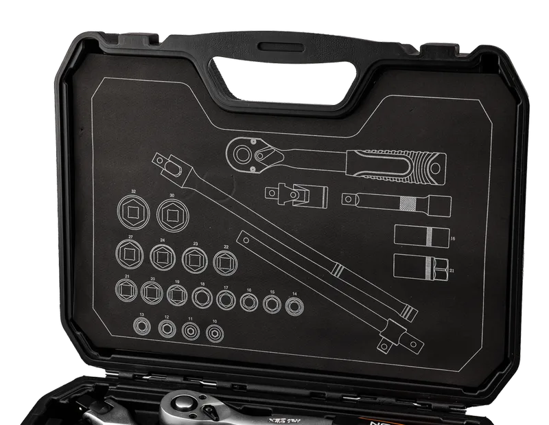 Doppenset 25-delig 1/2" von Neo Tools – Produktbild 4 von 8