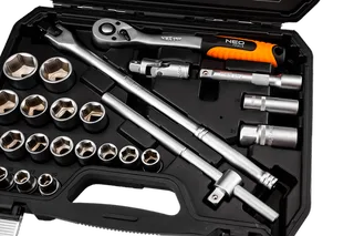 Doppenset 25-delig 1/2" von Neo Tools – Produktbild 7 von 8