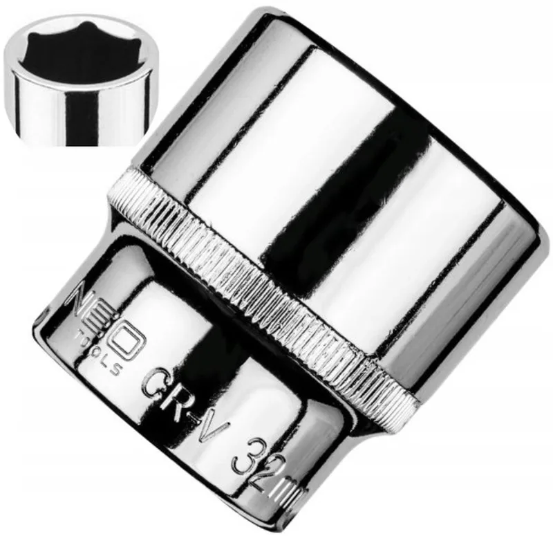Dopsleutel 32 mm 1/2" - Duurzame Chroom-Vanadium Staal de Neo Tools – image du produit