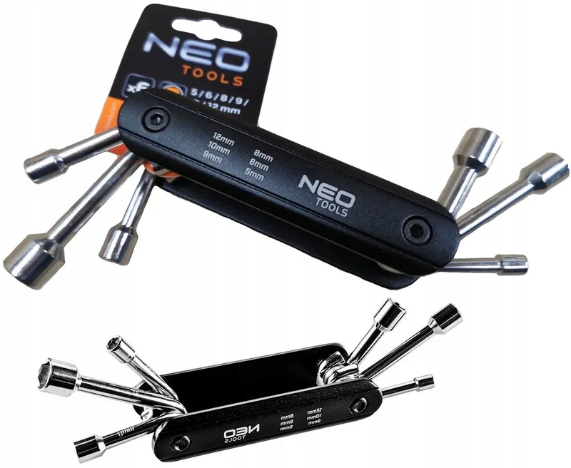 Dopsleutel Set in Zakmesformaat - 5-12 mm by Neo Tools – product image