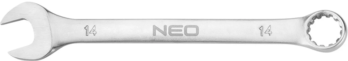 Dubbele Ringsleutel - 14x180 mm - CrV Staal - DIN 3113 van Neo Tools – productafbeelding