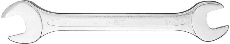 Dubbelzijdige Steeksleutel - 16 x 17 mm - DIN 3110 - Chroom-vanadium by Neo Tools – product image