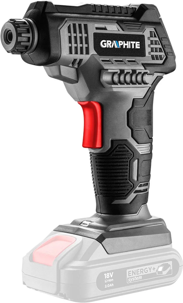 Energy+ - Accu Compressor - LCD Scherm - Zonder Accu de Neo Tools, Bleu – image du produit