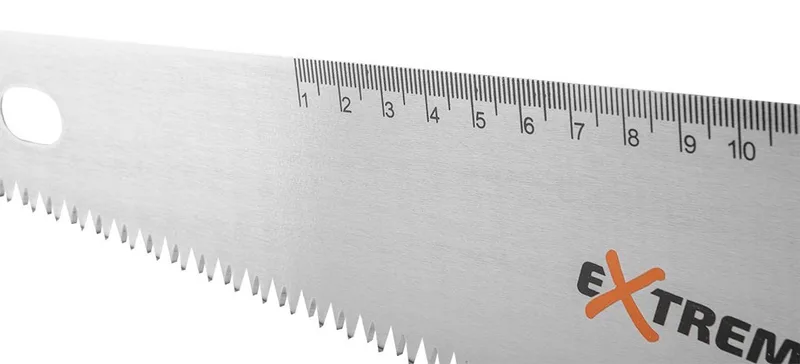 extreme handzaag - 450 mm - 11 TPI - inductiegehard staal - ergonomisch handvat - hout & kunststof & PVC by Neo Tools – product image