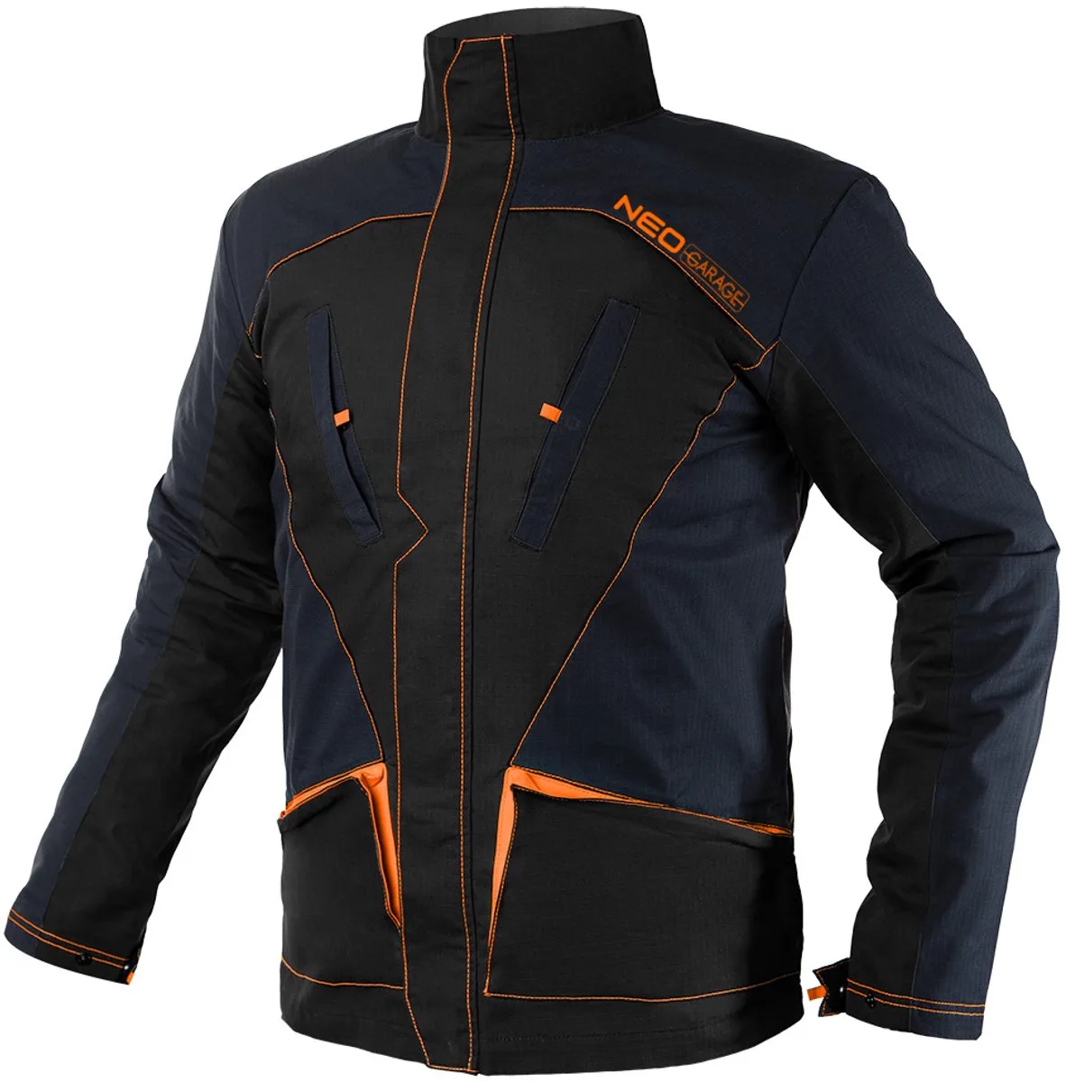 Garage - Werkjas - 100% Katoen - Rip Stop de Neo Tools, Orange, 3XL – image du produit