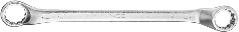 Gebogen Ringsleutel - 24x27mm - Chroom-vanadium Staal - 45° Gebogen von Neo Tools – Produktbild