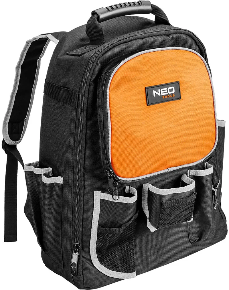 Gereedschapstas - 600D Polyester - 17 Buiten- & 15 Binnenvakken de Neo Tools, Orange – image du produit