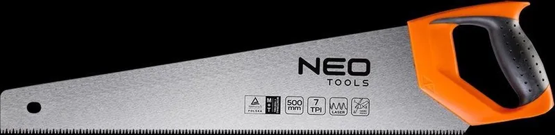 Handzaag 500 mm, 7 TPI van Neo Tools – productafbeelding