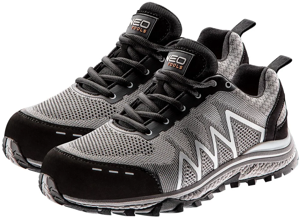 Herren Neo 82-73 O1 Arbeitshalbschuhe, 40 EU van Neo Tools, Schwarz Grau – productafbeelding