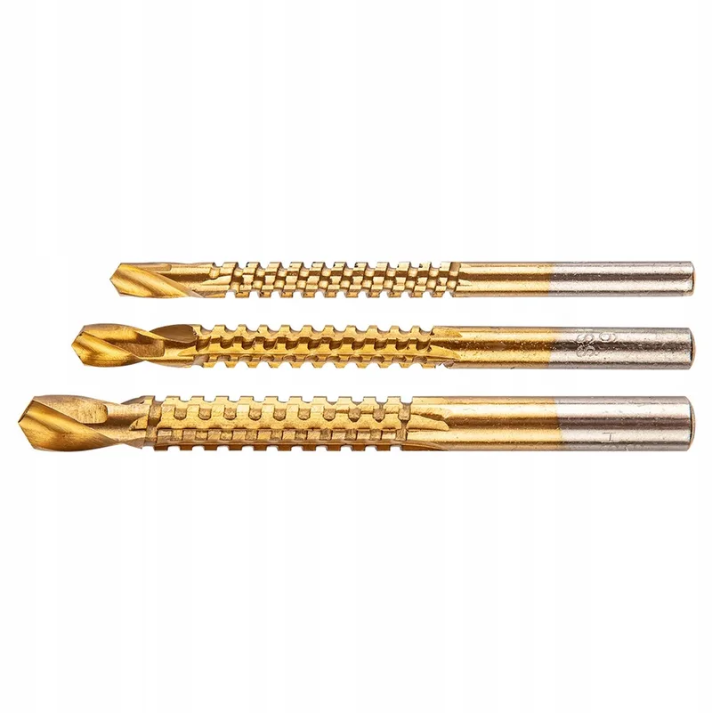 HSS-TiN Gatenzaag Boren Set 5-8 mm, 3 Stuks by Neo Tools – product image