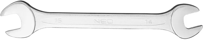 Klucze - Dubbelzijdige Ringsleutel - 14 x 15 mm - Hoge Kwaliteit - Staal van Chroom-Vanadium von Neo Tools – Produktbild