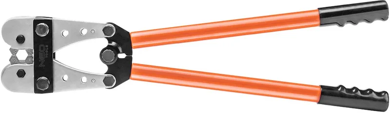 Krimptang - 610 mm - 10-120 mm2 - Ergonomische Handgreep de Neo Tools, Bleu – image du produit