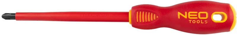 Kruiskopschroevendraaier - 1000V - PH3 x 150mm - Isolatie de Neo Tools – image du produit