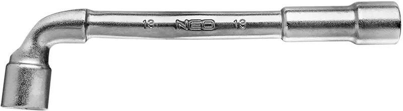 L - Pijpsleutel zeskant 13 mm. 25 jaar Garantie by Neo Tools, Silver – product image