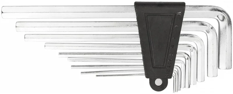 Lange Inbussleutel Set - 1.5-10 mm - 9 stuks by Neo Tools, Silver – product image
