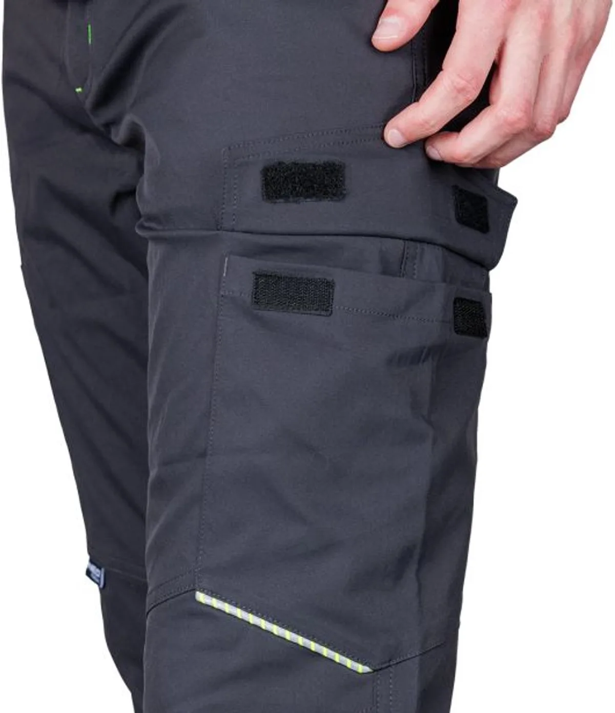 Mix&Match Serie - Werkbroek - Stretch - Grijs van Neo Tools, Grijs, XL – productafbeelding
